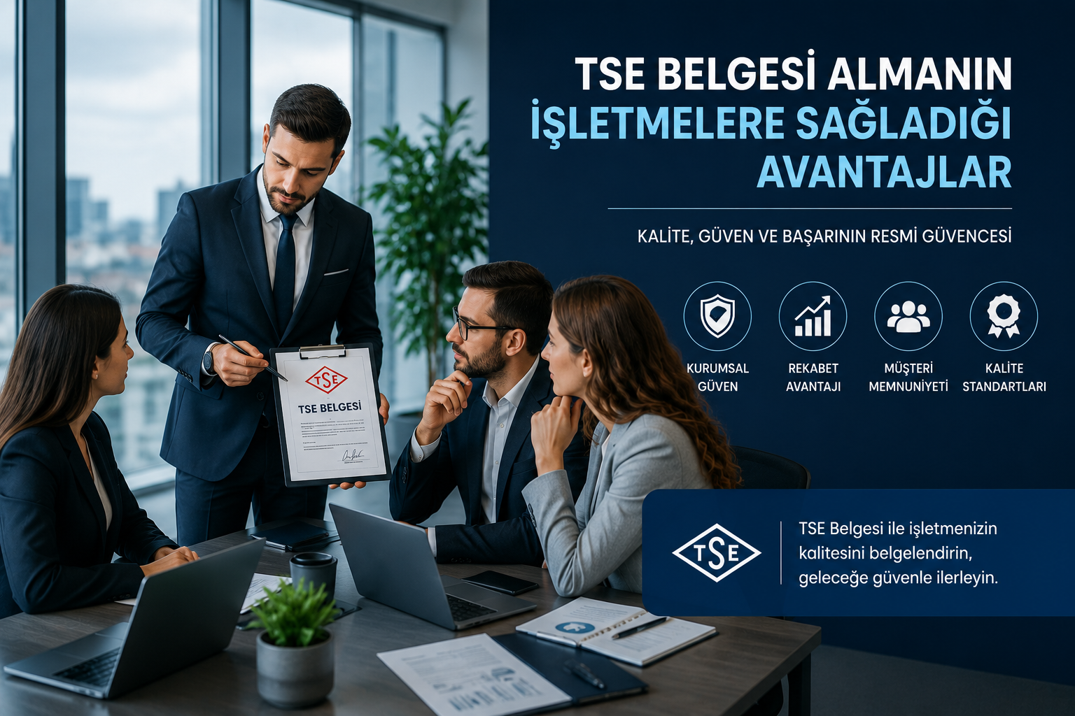 TSE Belgesi Almanın İşletmelere Sağladığı Avantajlar TSE Belgesi Almanın İşletmelere Sağladığı Avantajlar